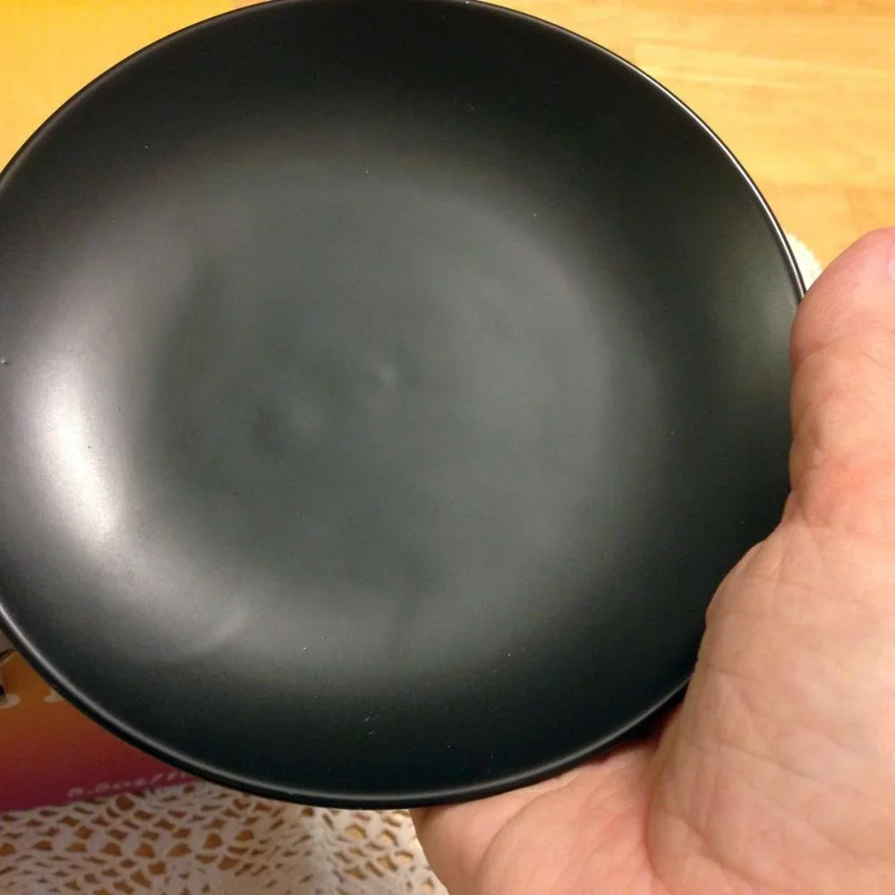 Pretty small coffee cup and saucer, new